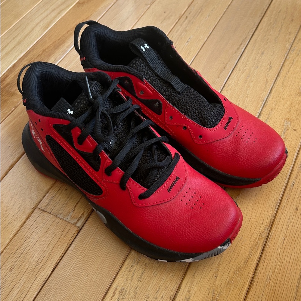 Under Armour Red Sneakers 5Y